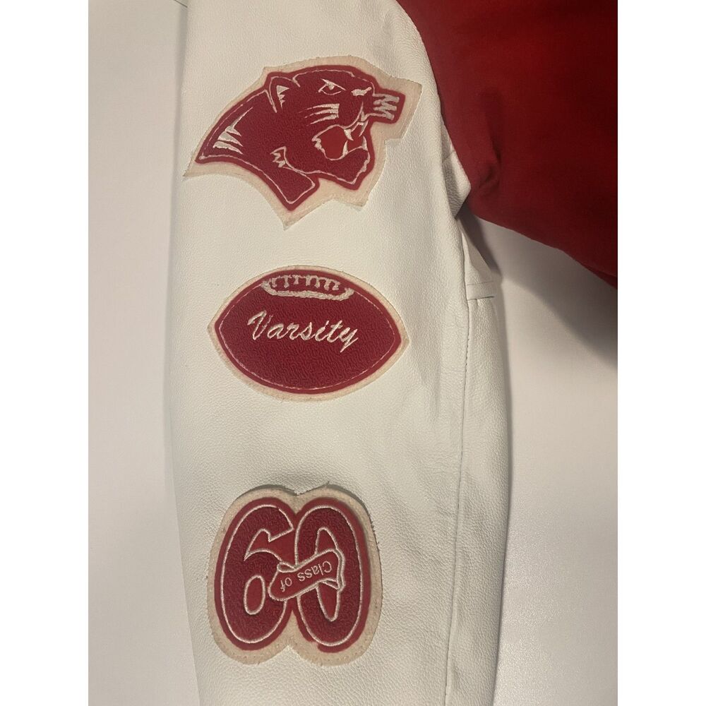 Red Varsity Jacket - Picture 3 of 8